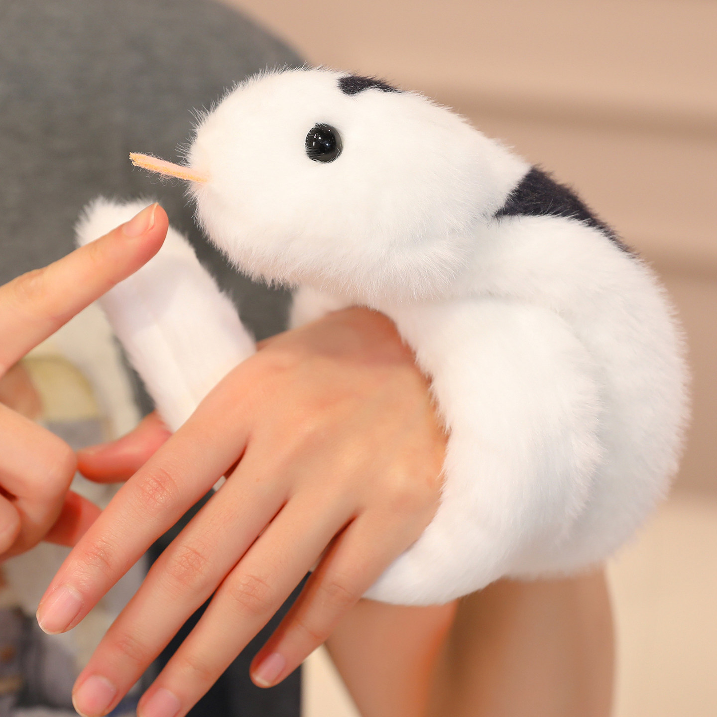 Little Vinegar Bun Plush Doll - Cute Stuffed Little Jealousy Toy with Soft Fluffy Body, Adorable Companion for Kids & 16