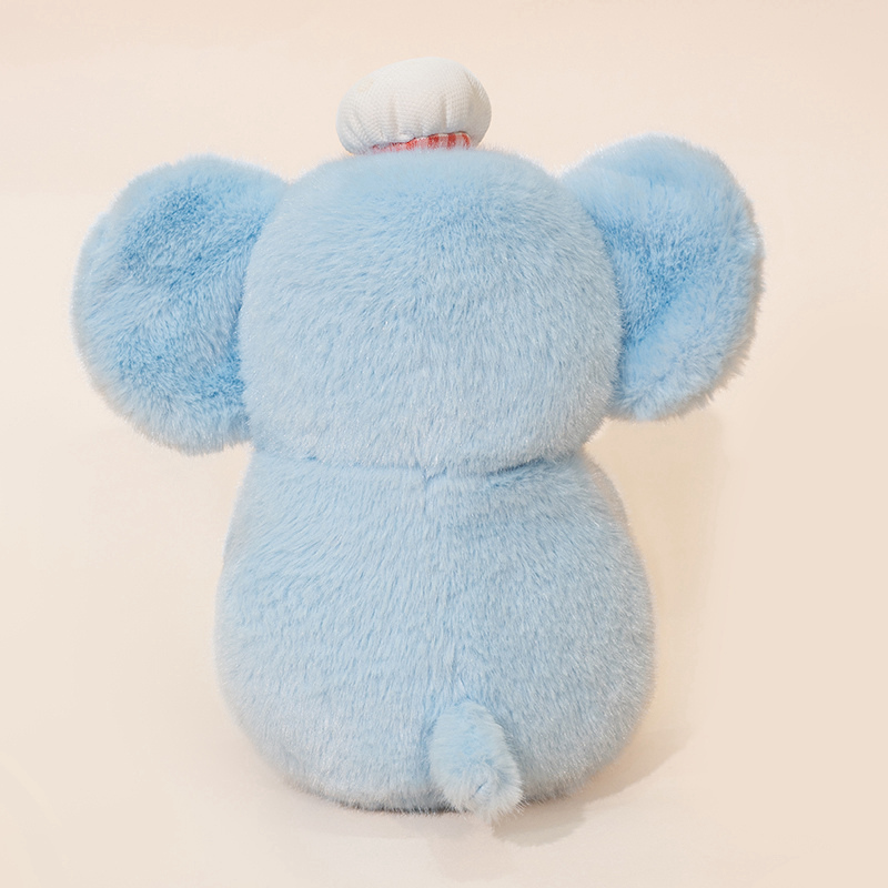 Jiji the Little Elephant Plush Toy - Cute Stuffed Elephant Doll with Soft Fluffy Body, Adorable for Kids & Animal Lovers 15
