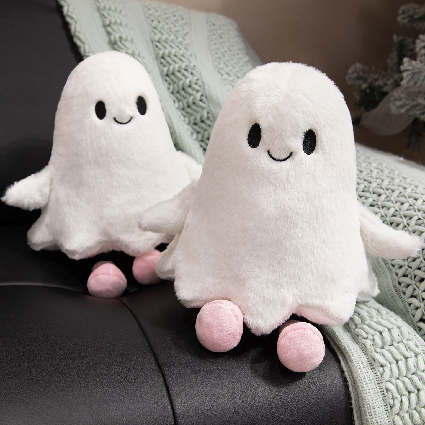 Little Ghost Plush Doll - Cute Stuffed Ghost Toy with Soft Fluffy Body, Adorable Spooky Companion for Kids & Decor 13