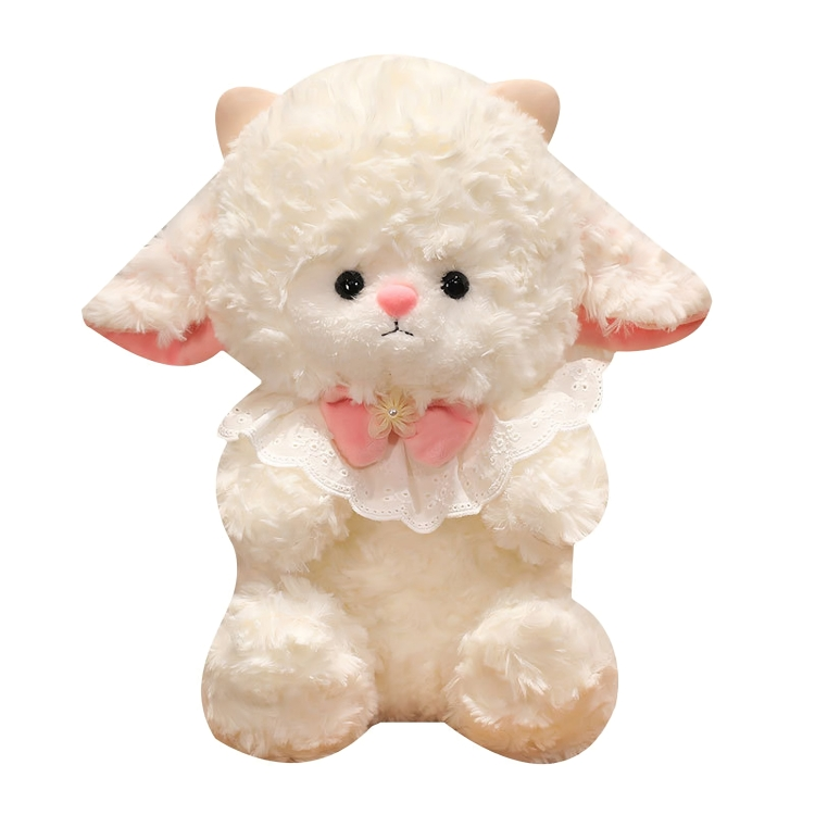 Baby Lamb Stuffed Animal Wholesale Soft Plush Sheep Toys for Kids  Plush Toy Small Wool Plush Doll 6