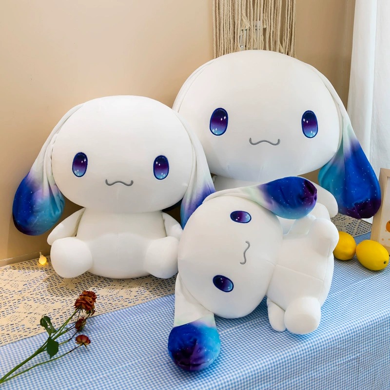 Мягкая плюшевая игрушка Cinnamoroll с градиентом галактики и дизайном «Звездное небо» — мягкая игрушка. 10