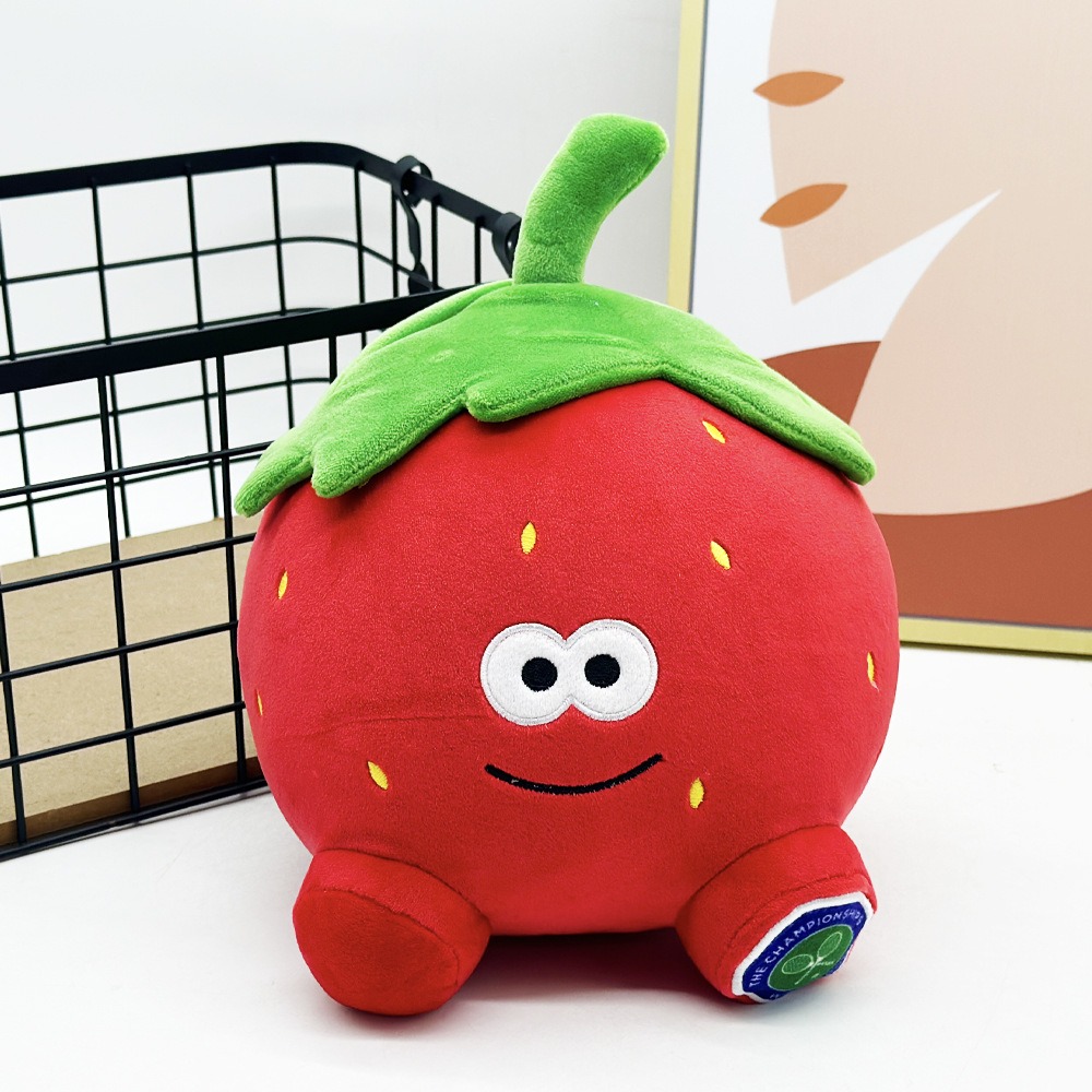 25cm Wimbledon Strawberry Plush Tennis Championship Themed Soft Souvenir 11