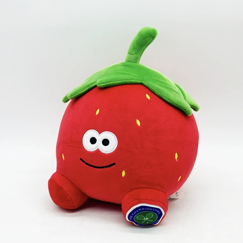 25cm Wimbledon Strawberry Plush Tennis Championship Themed Soft Souvenir 19