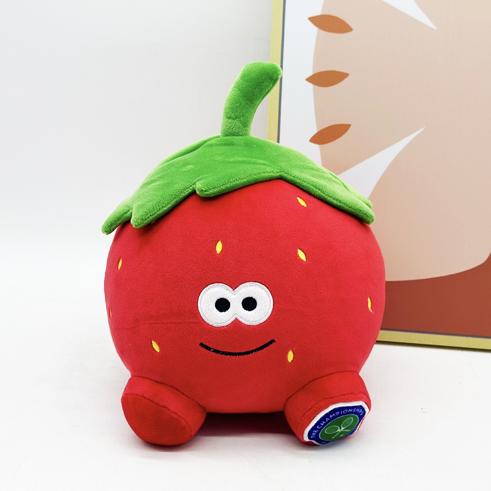 25cm Wimbledon Strawberry Plush Tennis Championship Themed Soft Souvenir 14