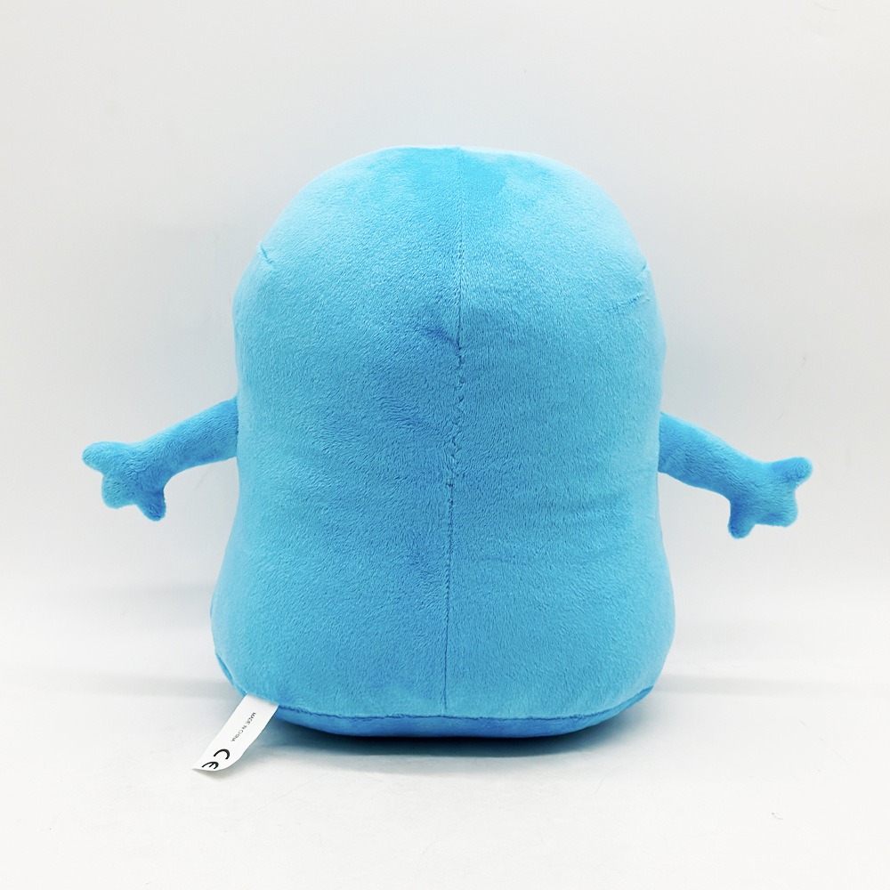 27cm Monsters vs. Aliens B.O.B. Plush Toy – Soft Stuffed Blue Blob Doll for Kids & Movie Fans 16