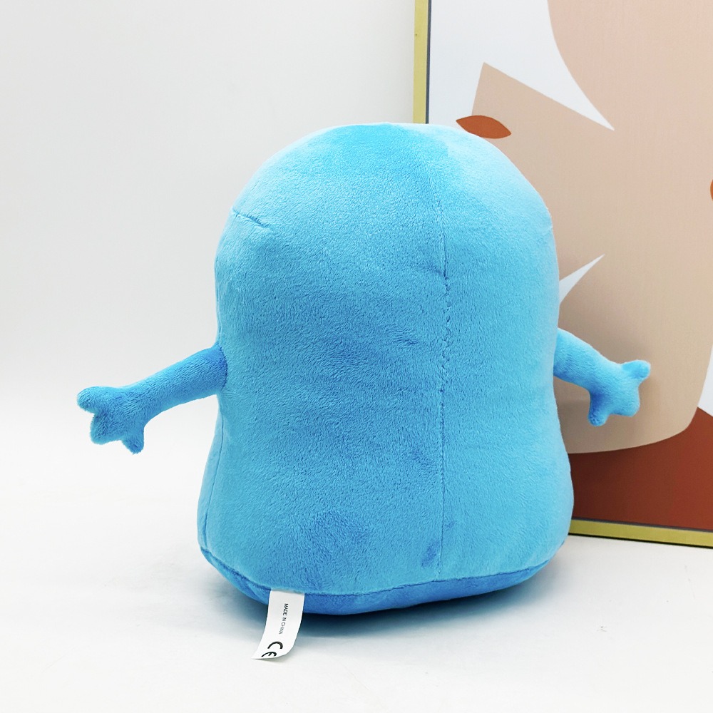 27cm Monsters vs. Aliens B.O.B. Plush Toy – Soft Stuffed Blue Blob Doll for Kids & Movie Fans 14