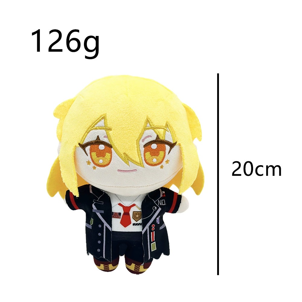 20cm Limbus Company Plush Doll Collectible Character Series Soft Anime Character Stuffed Toy Gift for Fans 14