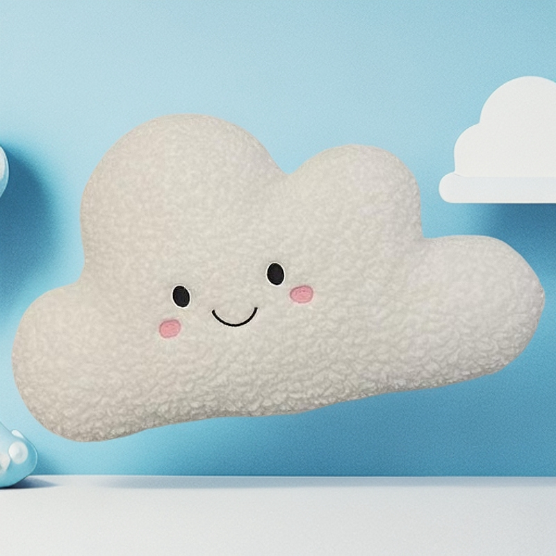Cloud Plush Toy Pillow - Soft Stuffed Cloud Cushion for Snuggling 12