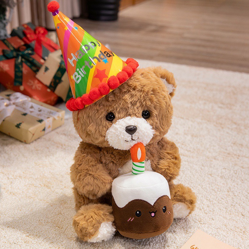 Wholesale 30cm Eco Friendly Super Soft PP Cotton Graduation Bear Plushie Teddy Creative Gift for Kids' Birthday Toy 15