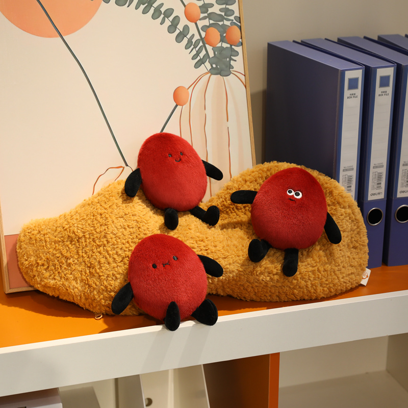 Adorable Peanut - Shaped Plush Toy: A Huggable Delight for All Ages 16