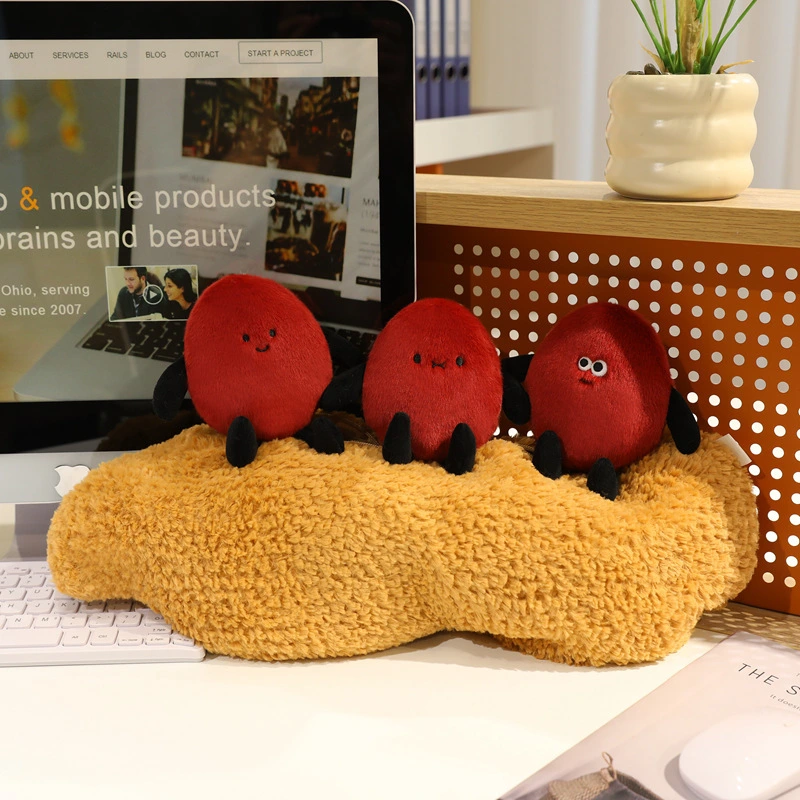 Adorable Peanut - Shaped Plush Toy: A Huggable Delight for All Ages 1
