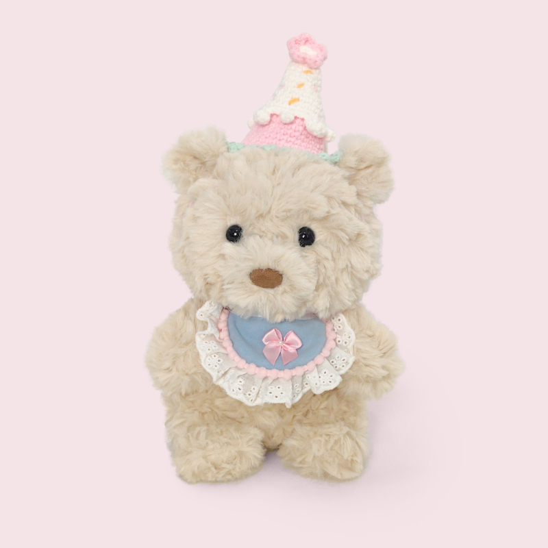 Cute Bear Cub Plush Toy - Soft Stuffed Animal for Kids & Gifts 14