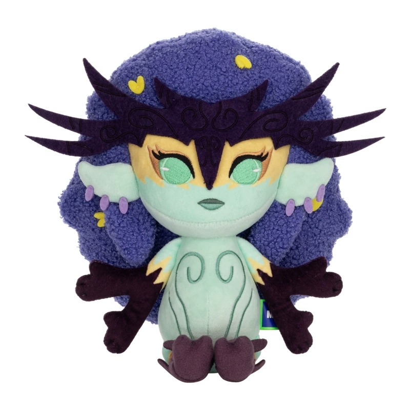 Мягкая игрушка «Дриада-глициния» (21 см) – очаровательная игрушка в виде лесного духа с нежными лавандовыми цветами. 10