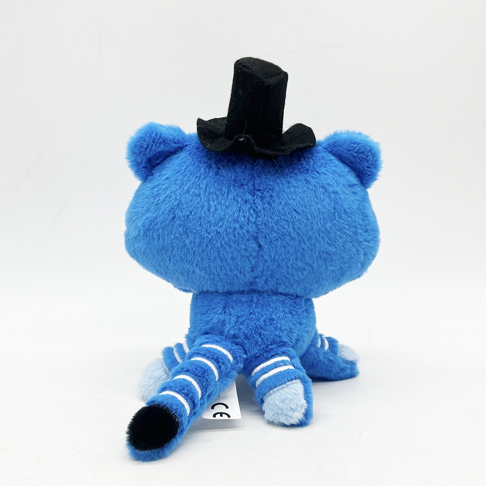 18cm KPOP DEMON HUNTERS  Blue Tiger Plush Toy with Top Hat - 68g Cartoon Stuffed Animal 14