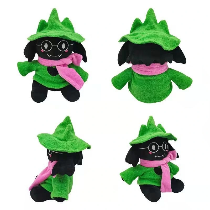 25CM Fat Ralsei Plush Jevil Talking Plush Toy  Deltarune Plush Toy Kawaii Lancer Plush Stuffed Toys Cartoon Figure 1