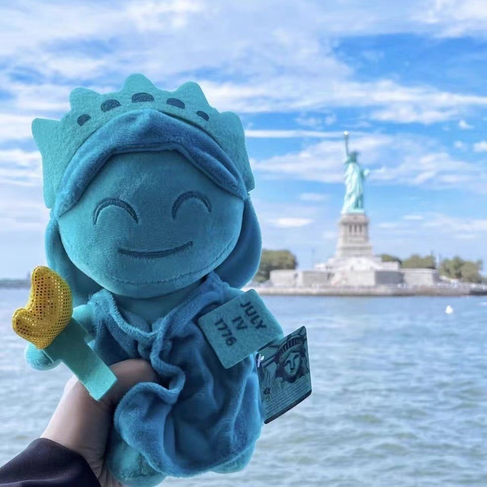 23cm Charming Statue of Liberty Plush Doll - Ideal for Patriotic Decor and Gifts Soft and Cuddly 21