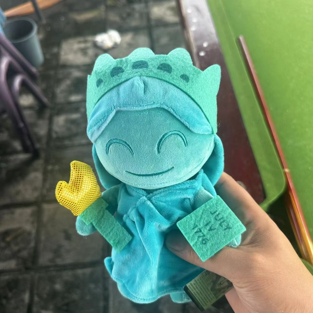 23cm Charming Statue of Liberty Plush Doll - Ideal for Patriotic Decor and Gifts Soft and Cuddly 11