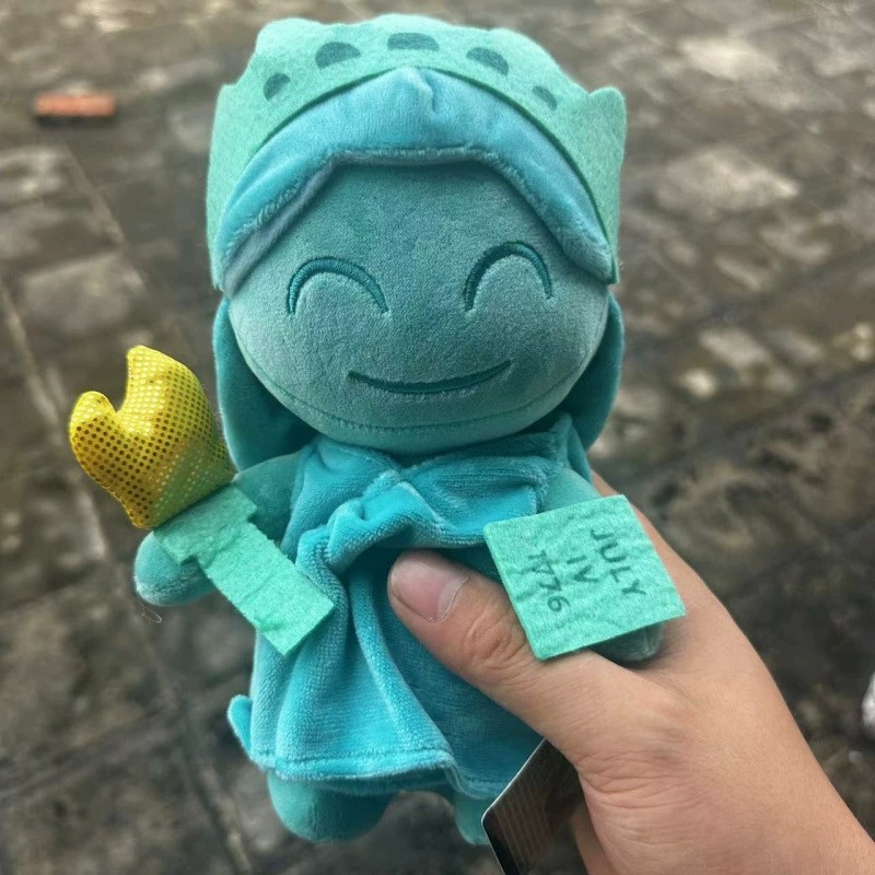 23cm Charming Statue of Liberty Plush Doll - Ideal for Patriotic Decor and Gifts Soft and Cuddly 12