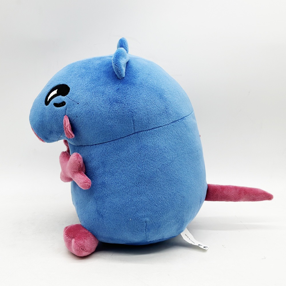 Souris en peluche bleue de 25 cm - Douce peluche (243 g) pour la décoration et le jeu dans la chambre 15