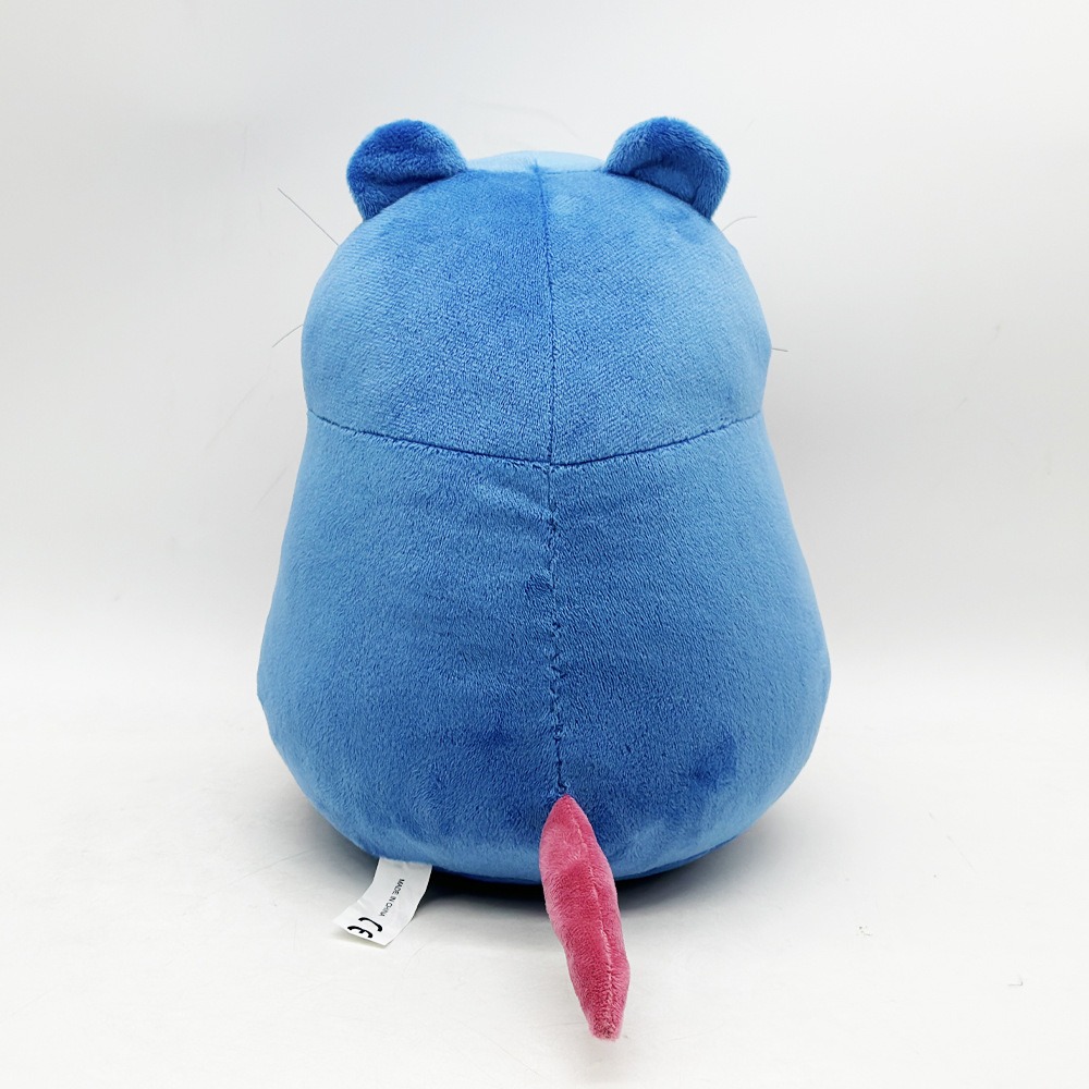 Souris en peluche bleue de 25 cm - Douce peluche (243 g) pour la décoration et le jeu dans la chambre 14