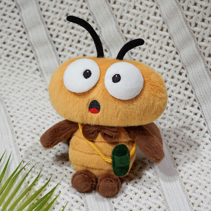 Cute Cockroach Plush Doll - Adorable Stuffed Toy with Big Eyes, Soft and Huggable for Kids and Collectors 11