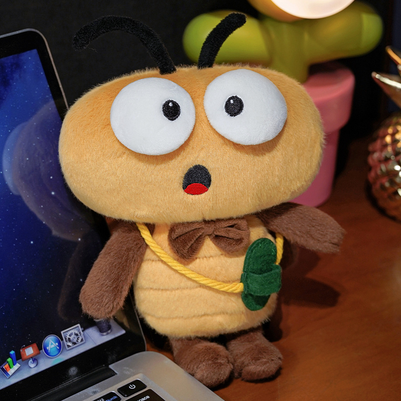 Cute Cockroach Plush Doll - Adorable Stuffed Toy with Big Eyes, Soft and Huggable for Kids and Collectors 13