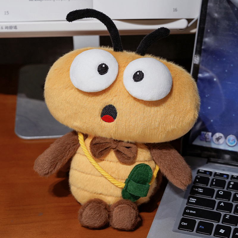 Cute Cockroach Plush Doll - Adorable Stuffed Toy with Big Eyes, Soft and Huggable for Kids and Collectors 15
