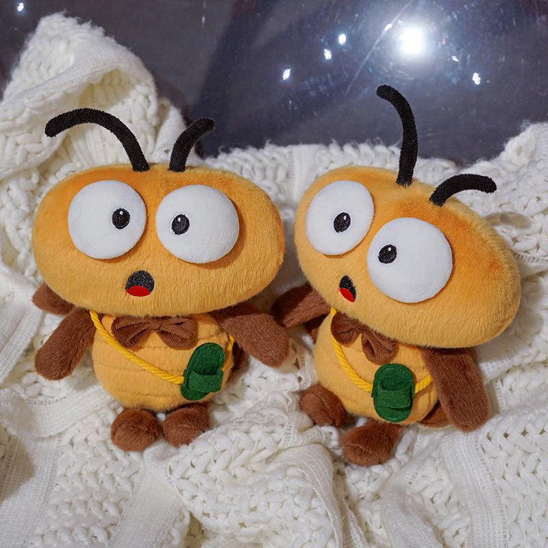 Cute Cockroach Plush Doll - Adorable Stuffed Toy with Big Eyes, Soft and Huggable for Kids and Collectors 16