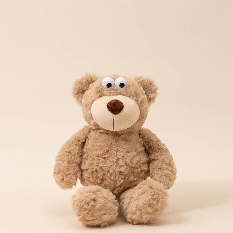 Adorable Pop - eyed Teddy Bear Plush Toy - Soft Stuffed Animal for Kids & Collectors 13