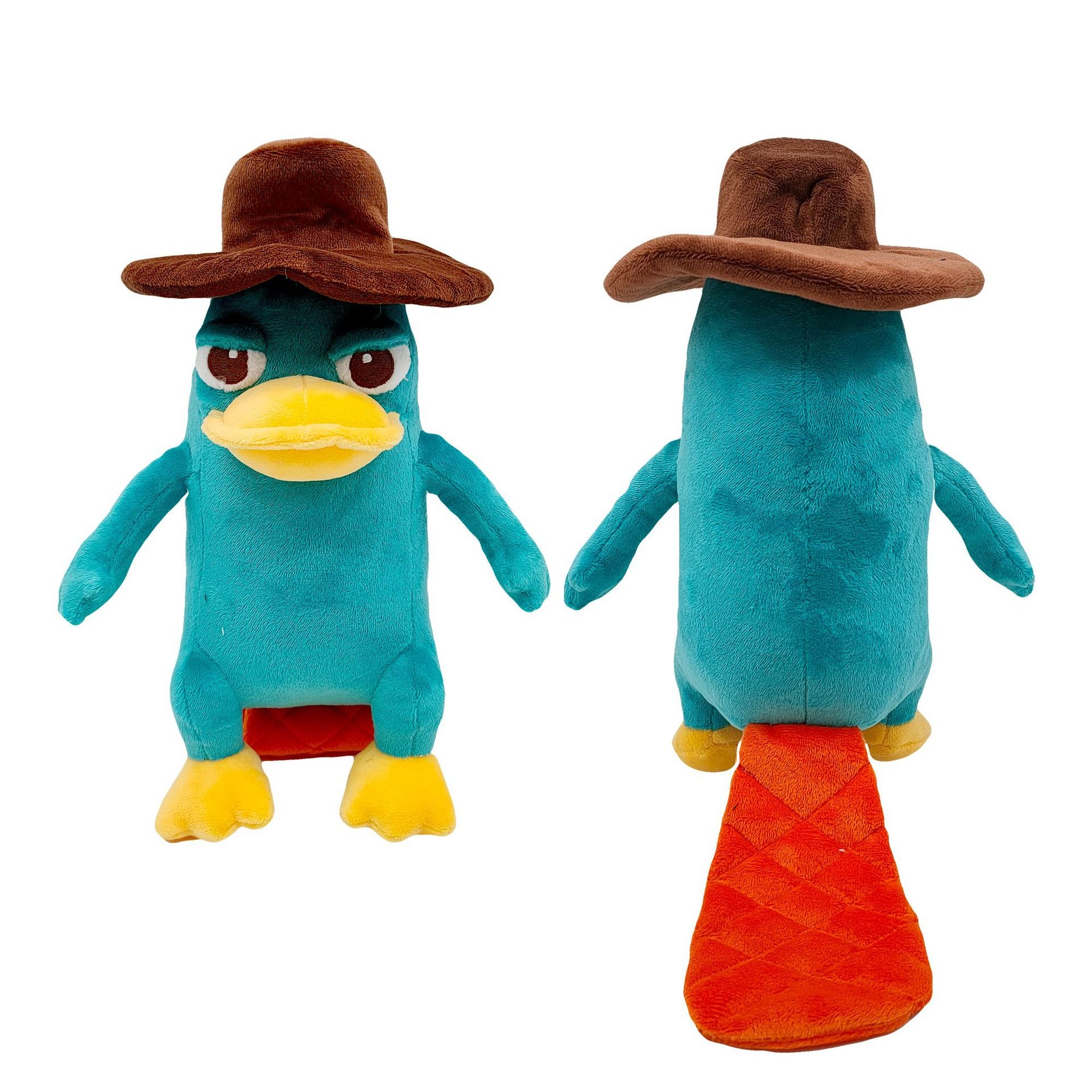 Manufacturer Perry the Platypus Plush Toy 25cm Cartoon Cotton Animals Stuffed Soft Toy Perry Ornitorrinco Peluche 19