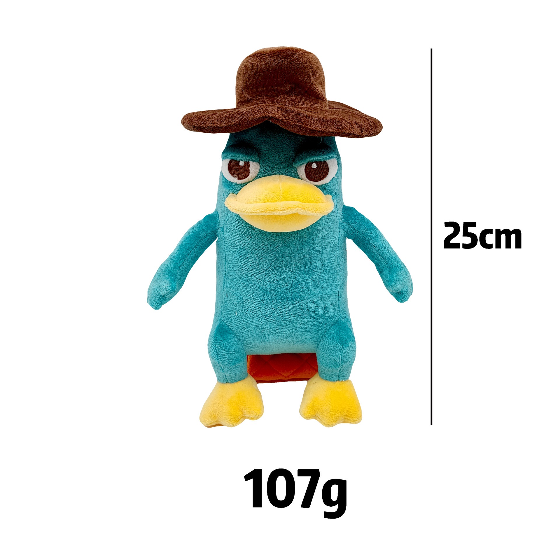 Manufacturer Perry the Platypus Plush Toy 25cm Cartoon Cotton Animals Stuffed Soft Toy Perry Ornitorrinco Peluche 18