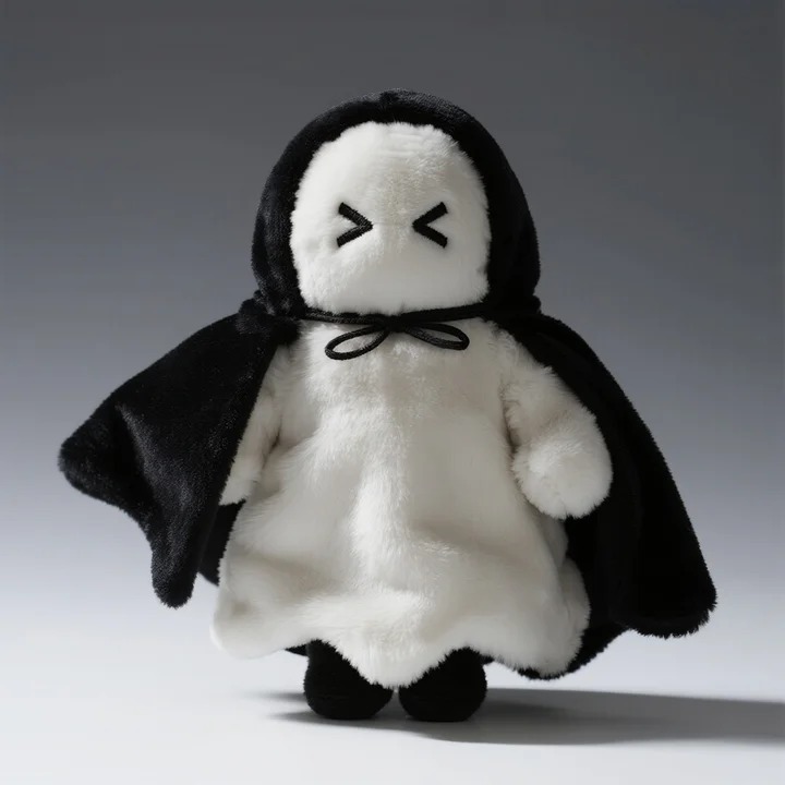 Милая плюшевая кукла-призрак на Хэллоуин в виде тыквы и шляпки. 18