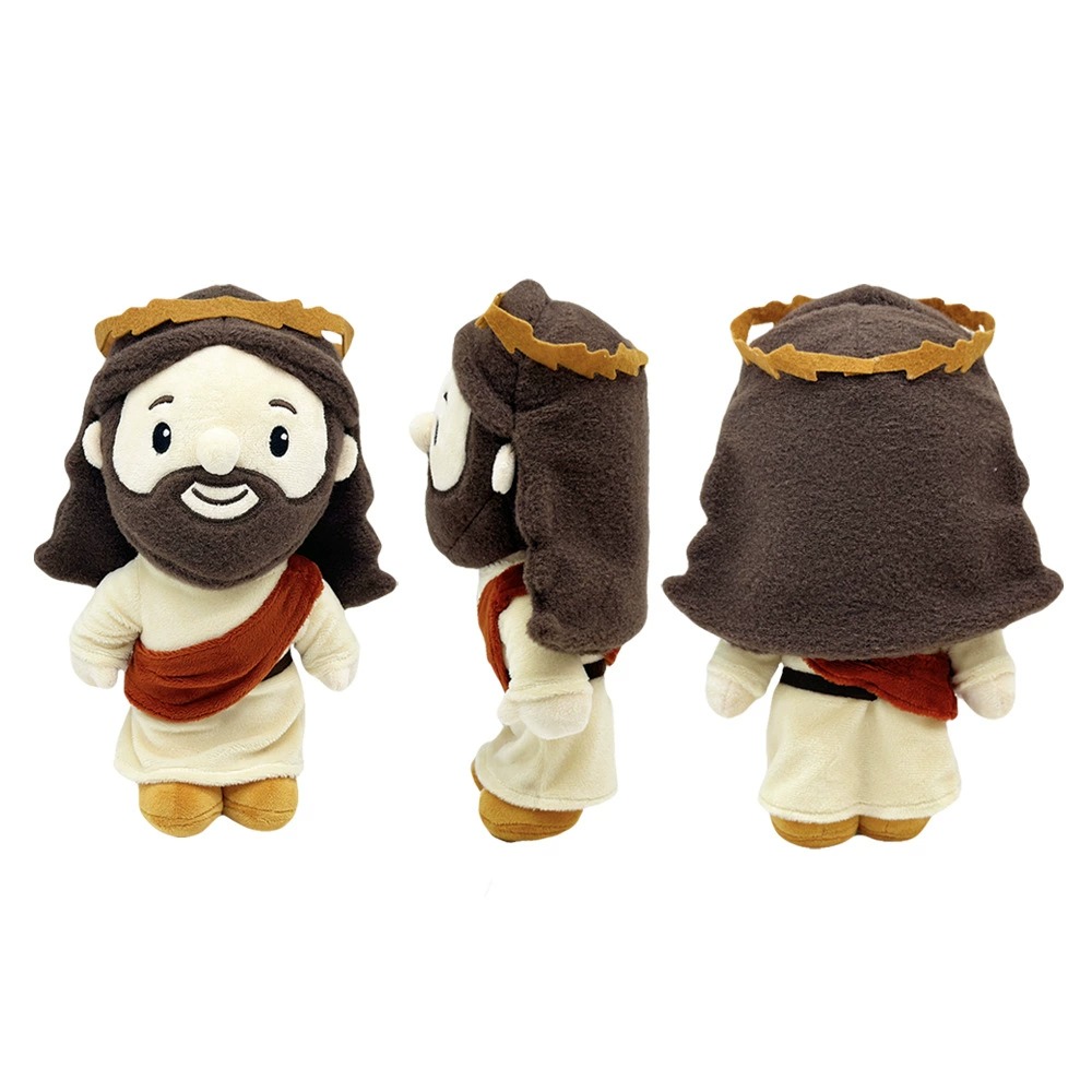 Cute Jesus Plush Doll - 28cm Religious Stuffed Toy, 160g Soft Plush Figure for Collection & Gift 20