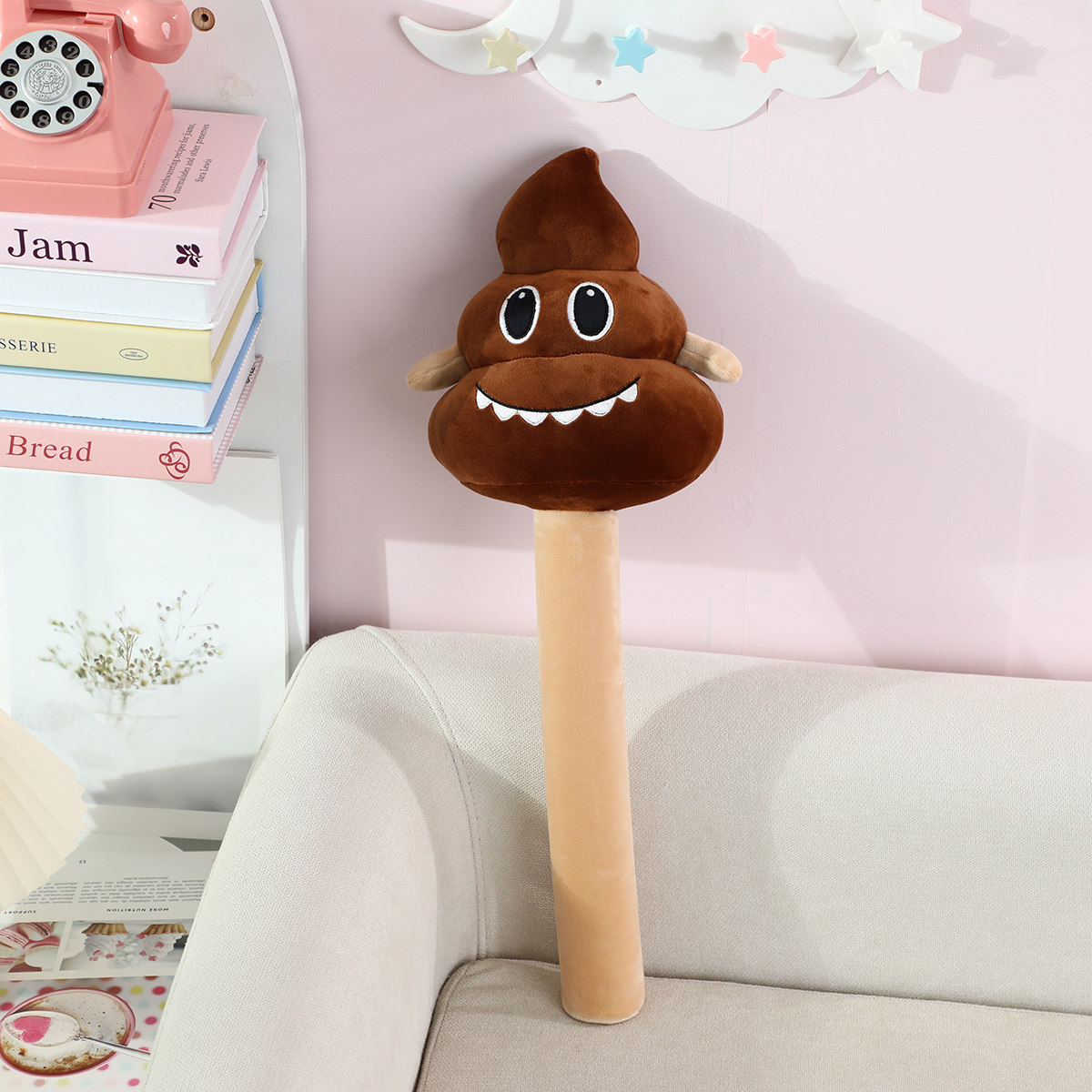 Cute Cupcake - Shaped Plush Massage Sticks - Fun ‘Prank’ Style Soft Body Massagers 14