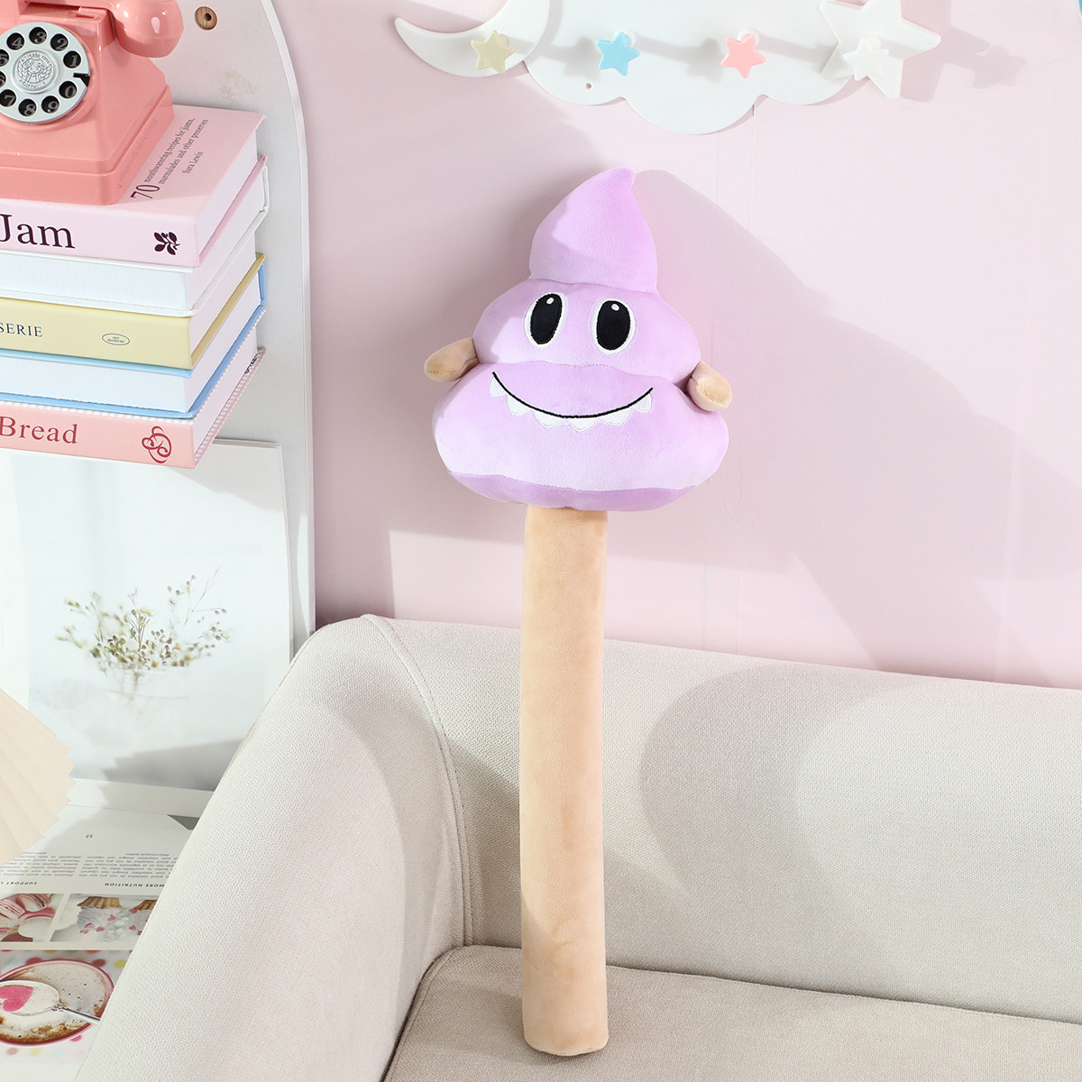 Cute Cupcake - Shaped Plush Massage Sticks - Fun ‘Prank’ Style Soft Body Massagers 12