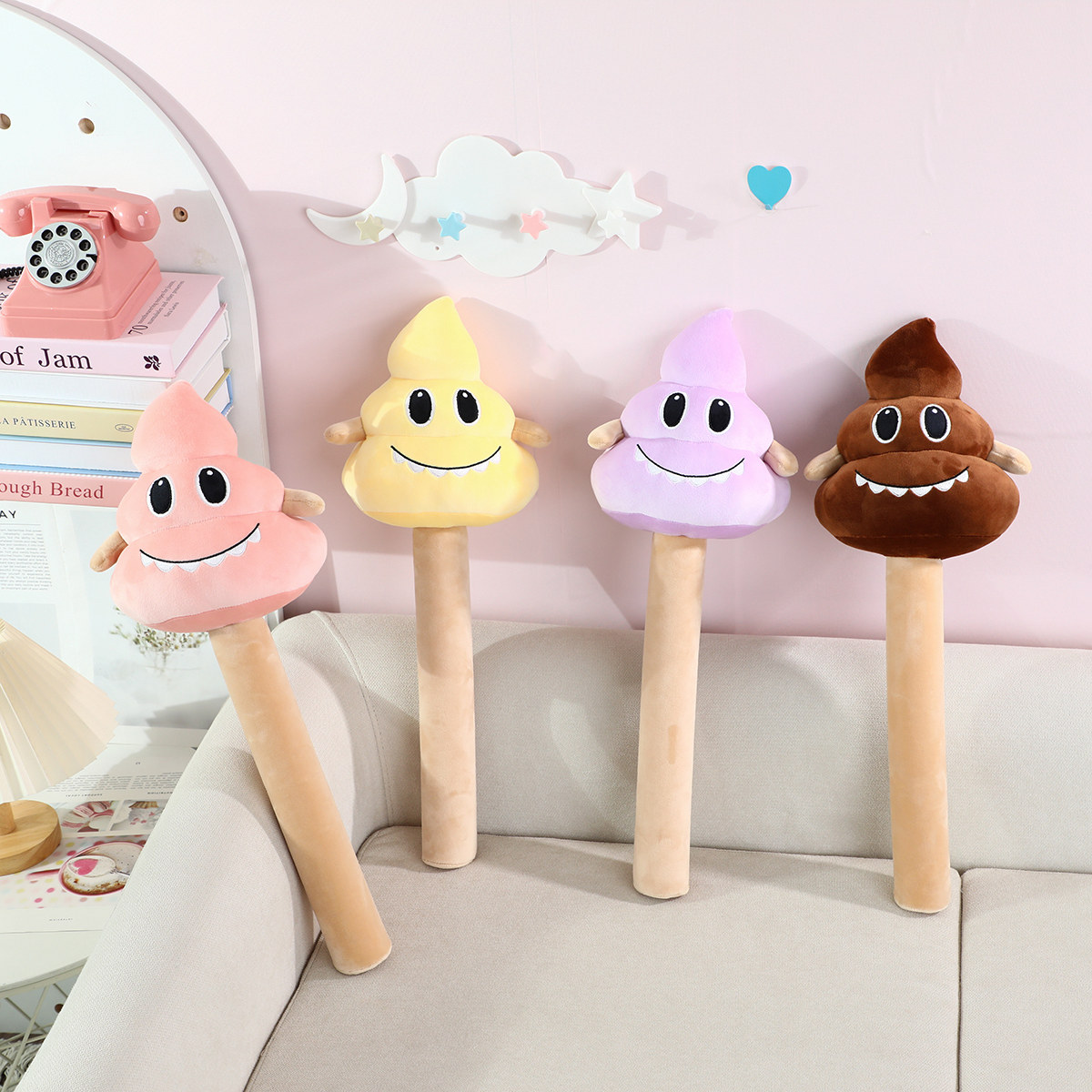 Cute Cupcake - Shaped Plush Massage Sticks - Fun ‘Prank’ Style Soft Body Massagers 11