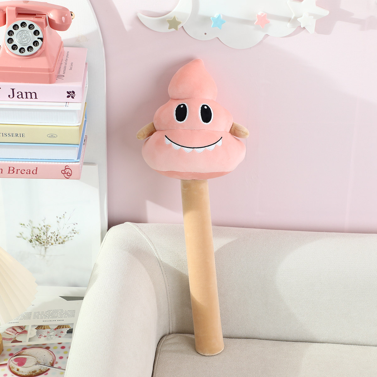 Cute Cupcake - Shaped Plush Massage Sticks - Fun ‘Prank’ Style Soft Body Massagers 15