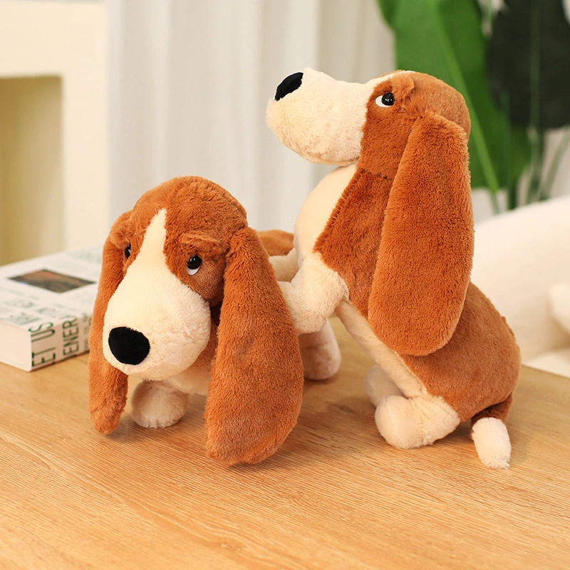 Basset Hound Plush Toys - Cute Long - Eared Dog Stuffed Animals, Adorable Home Decor/Toys for Kids 1