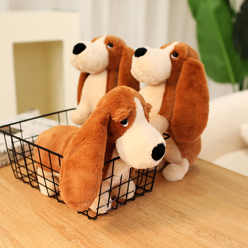 Basset Hound Plush Toys - Cute Long - Eared Dog Stuffed Animals, Adorable Home Decor/Toys for Kids 15