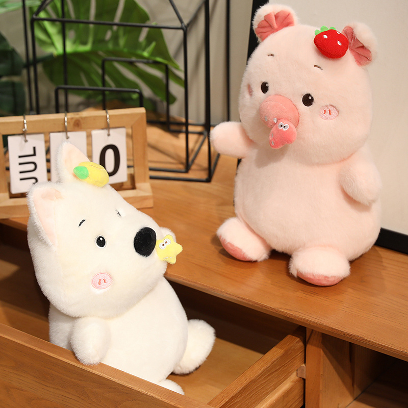 Creative design of pull - string animal - series plush dolls, which are soft and comfortable, providing comfort, compani 16