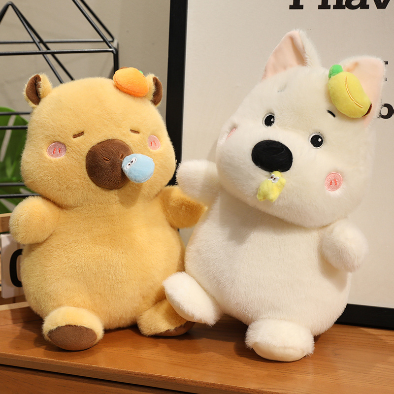 Creative design of pull - string animal - series plush dolls, which are soft and comfortable, providing comfort, compani 15