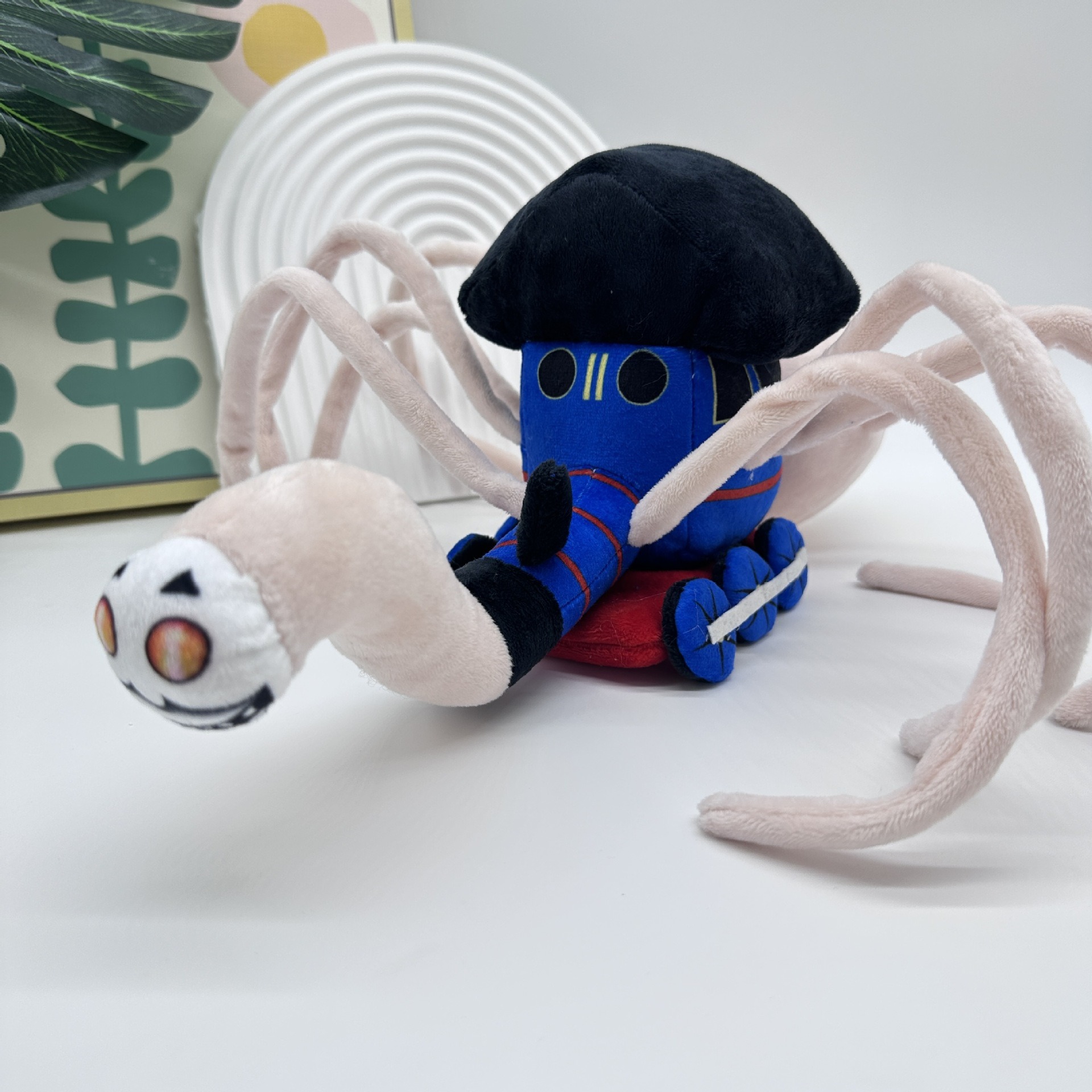 36cm Spider Train Thomas Plush Toy Custom Horror Meme Stuffed Doll for Fans and Collectors 23