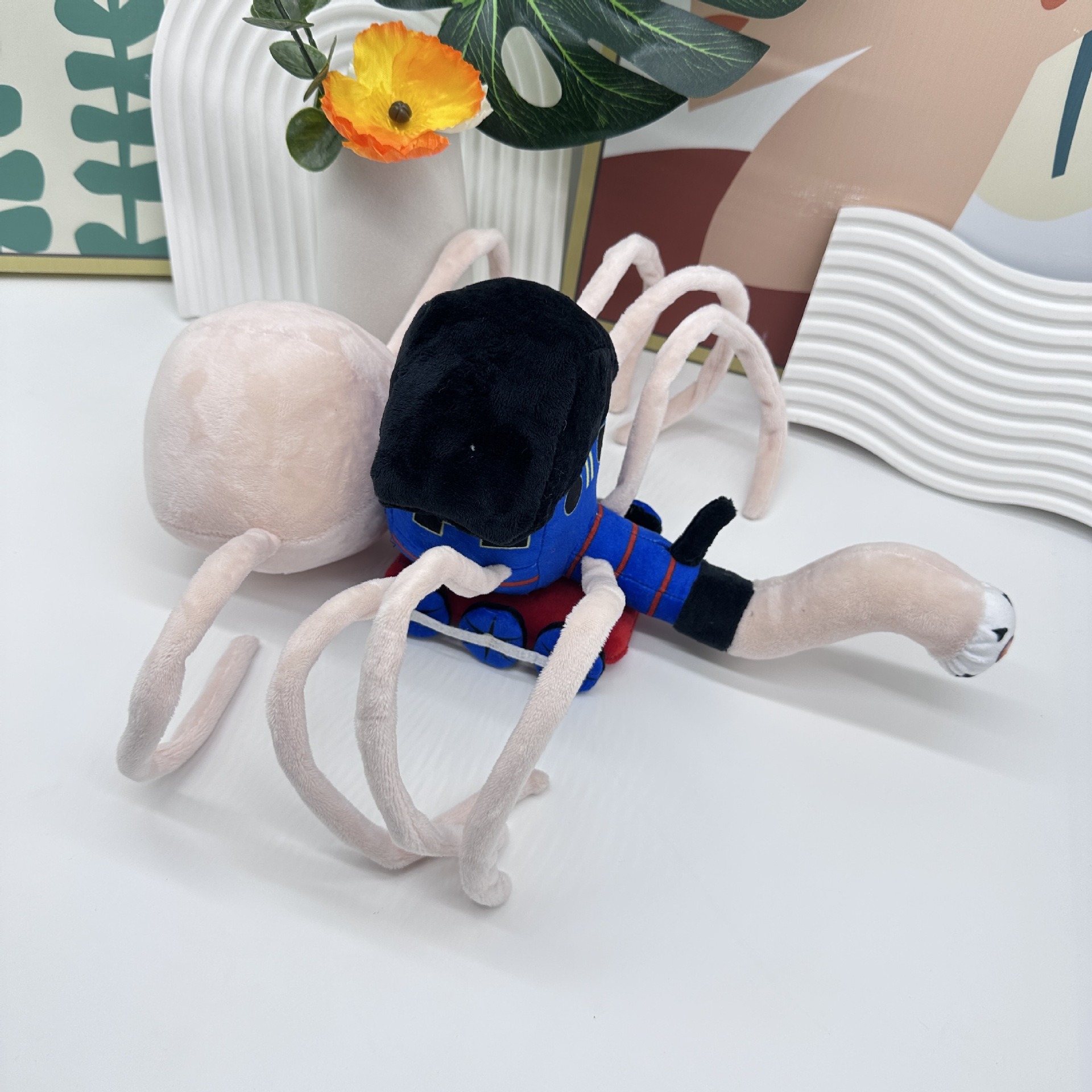 36cm Spider Train Thomas Plush Toy Custom Horror Meme Stuffed Doll for Fans and Collectors 19
