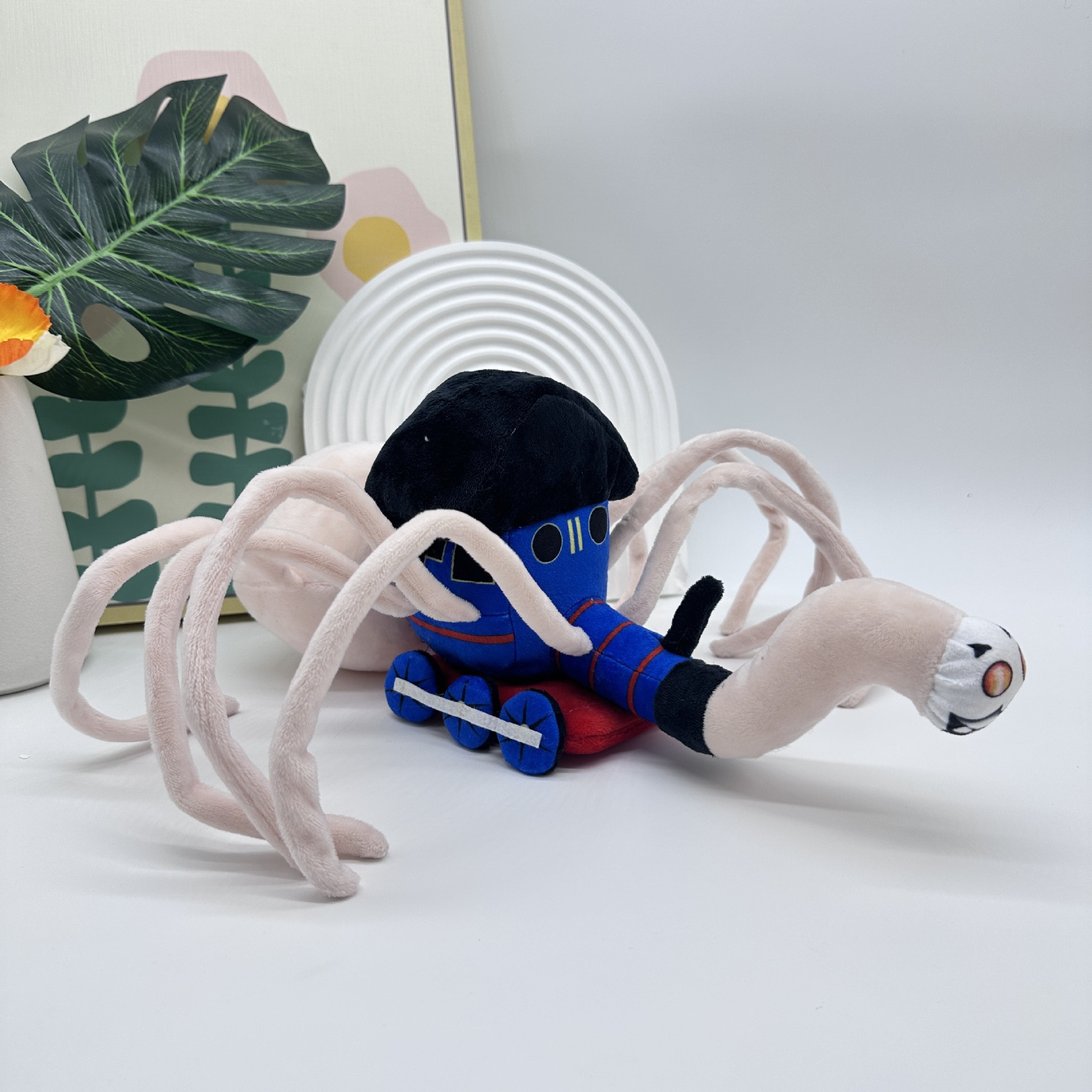 36cm Spider Train Thomas Plush Toy Custom Horror Meme Stuffed Doll for Fans and Collectors 25