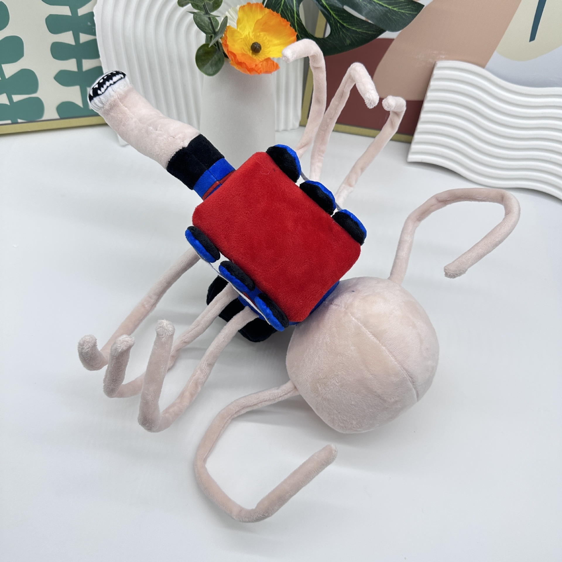 36cm Spider Train Thomas Plush Toy Custom Horror Meme Stuffed Doll for Fans and Collectors 16