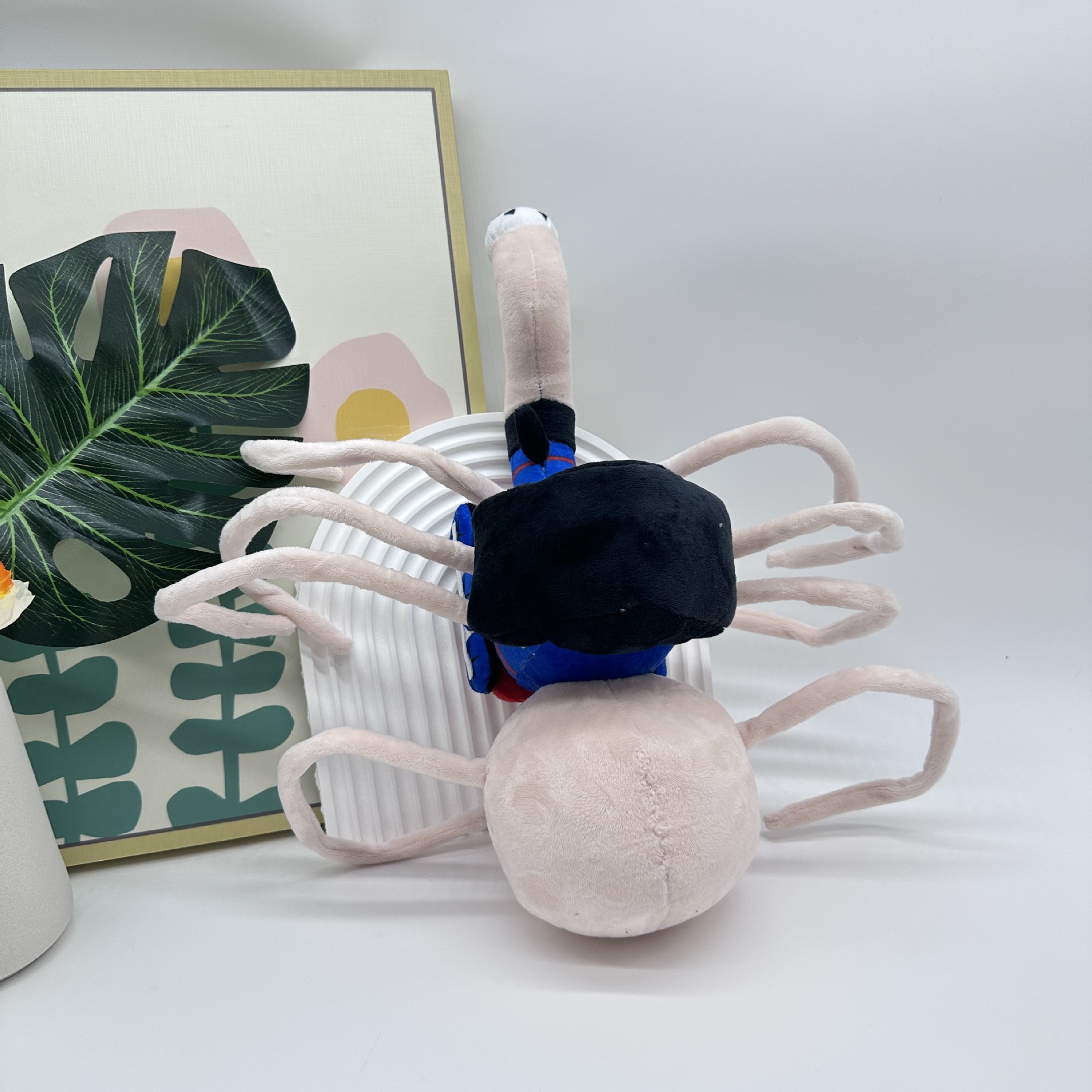 36cm Spider Train Thomas Plush Toy Custom Horror Meme Stuffed Doll for Fans and Collectors 24