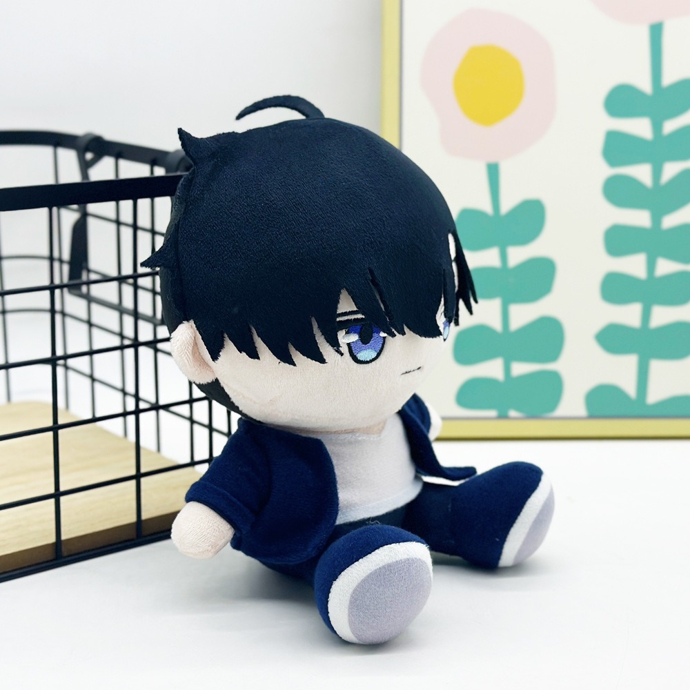 Solo Leveling Sung Jin-Woo Plush Doll 21cm Soft Anime Stuffed Toy for Fans and Collectors 12