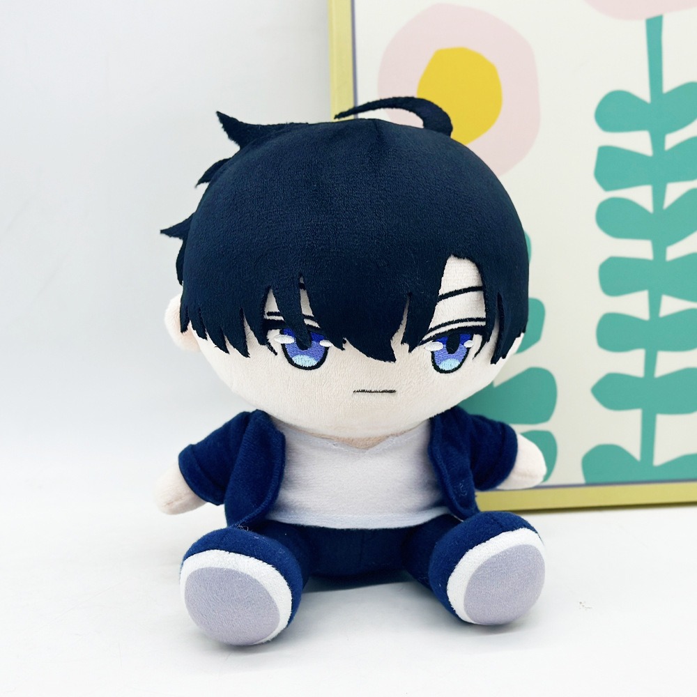 Solo Leveling Sung Jin-Woo Plush Doll 21cm Soft Anime Stuffed Toy for Fans and Collectors 14