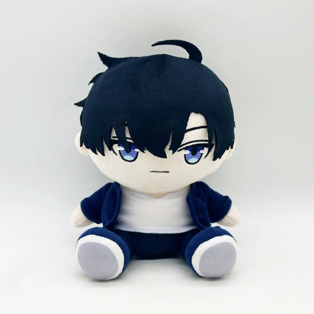 Solo Leveling Sung Jin-Woo Plush Doll 21cm Soft Anime Stuffed Toy for Fans and Collectors 16