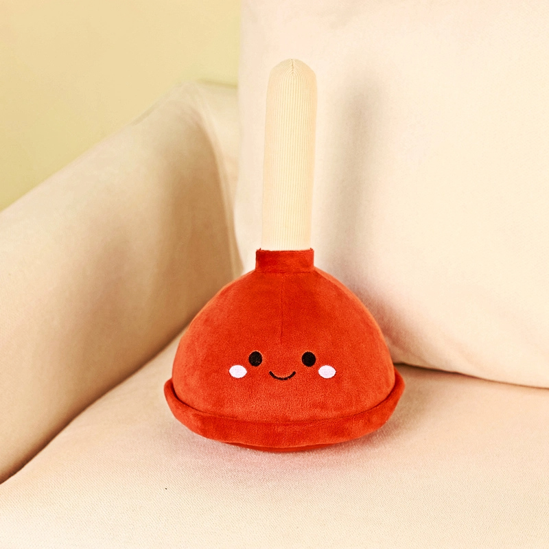 Toilet plunger creative design plush dolls, cultural and creative products can be customized 14